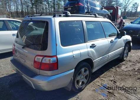 2002 Subaru Forester S from USA, damaged, VIN JF1SF65642H715915